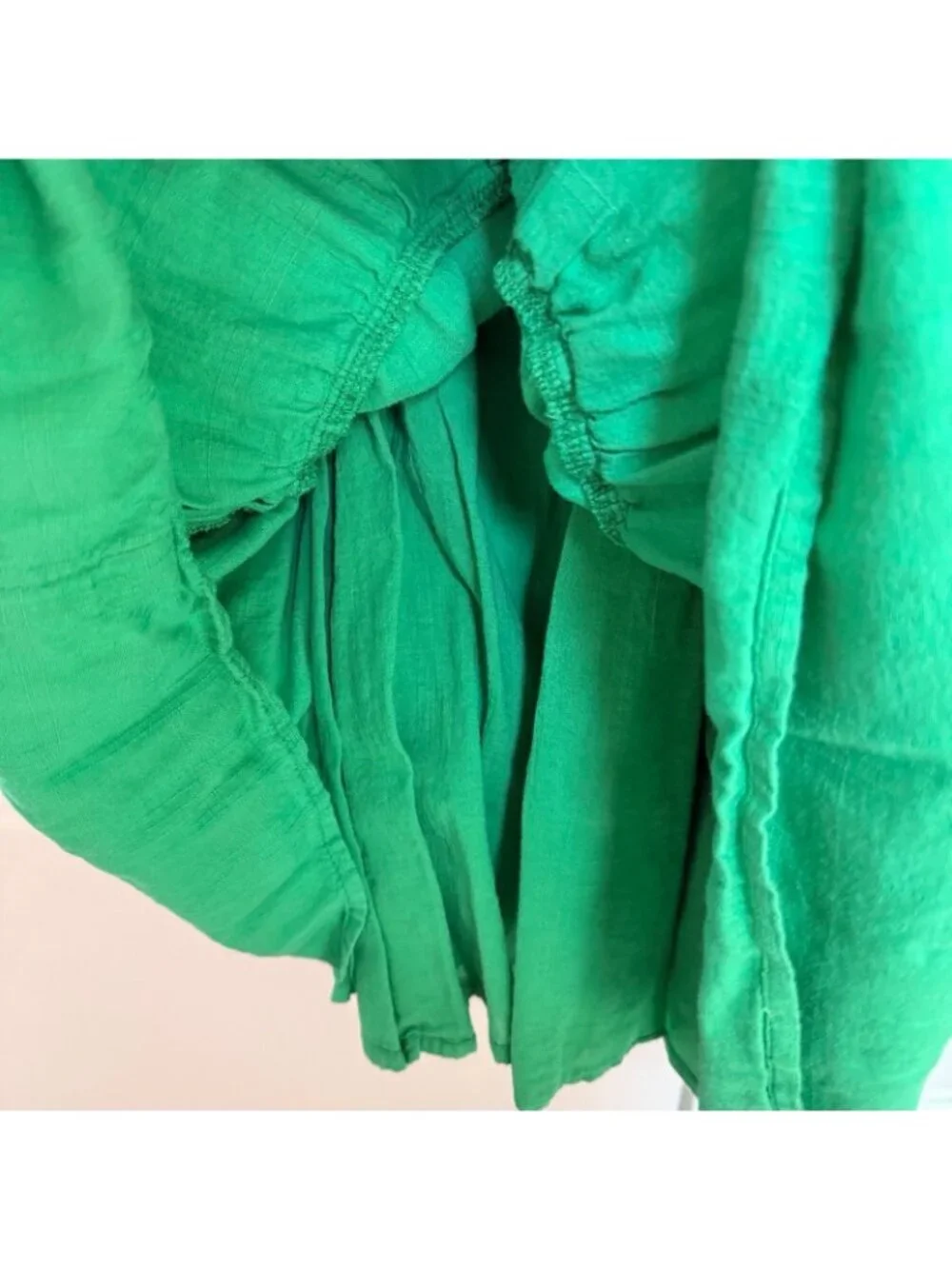 Old Navy Girl Green Dress 6-7 years